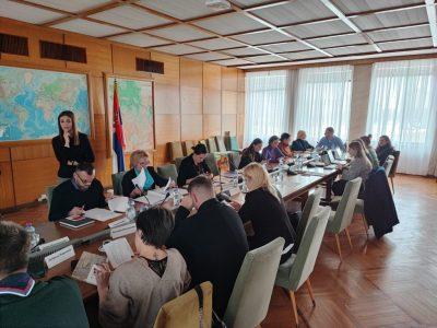 Sastanak Radne grupe za izradu Nacrta Zakona o mladima